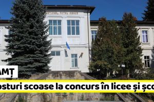 Neamţ: 9 posturi scoase la concurs în liceele şi şcolile din Neamţ