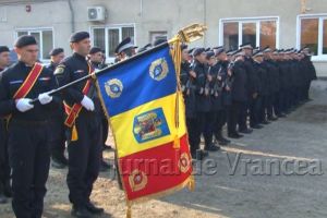 FOTO: Jandarmeria Vrancea are un nou Drapel de Luptă