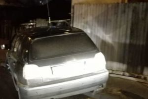 A dat drumul la gaze cu botul maşinii