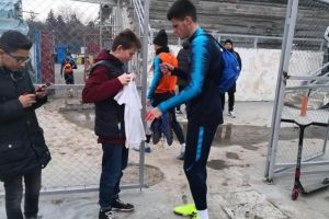 FC Viitorul, sesiune de autografe si la Sibiu