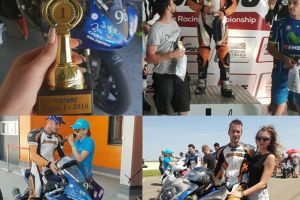 As pe motocicleta. Pilotul campion din Navodari: Adrian Liviu Petrovici a urcat pe podium si in sezonul 2018