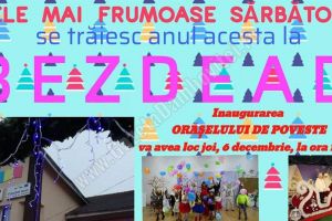 BEZDEAD: Moş Crăciun, aşteptat într-un Tărâm al Poveştilor cu ateliere de lucru pentru copii şi expoziţii