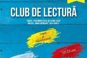 Un nou proiect la Muzeul Naţional al Literaturii Române Iaşi: club de carte pentru copii