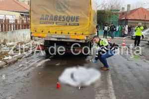 Imagini de la eveniment: Accident rutier mortal in Constanta. O femeie a murit
