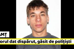 Neamţ: Minorul dat dispărut, găsit de poliţişti
