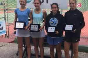 Orădencele Floriana Popovici şi Daria Jula au câştigat proba de dublu feminin 16 a turneului de tenis de la Marsa (Malta)