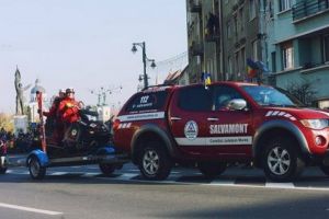 Maşinile Salvamont Mureş vor fi dotate cu girofar