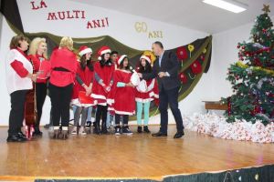 Viceprimarul Cristian Niculae, mesagerul moşului al cărui nume îl poartă