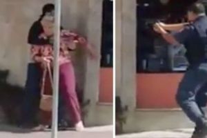 SCENE DRAMATICE! Momentul în care un JEFUITOR, care luase ostatică o femeie, este ÎMPUȘCAT. REACȚIA INCREDIBILĂ a martorilor - VIDEO DUR