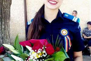 Jandarmeriţă la doar 19 ani
