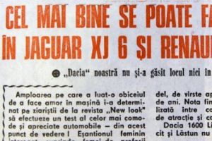Dacia românească nu e bună pentru sex