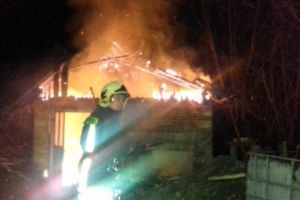 O povarnă s-a făcut scrum