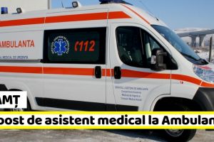 Neamţ: Un post de asistent medical, scos la concurs de Serviciul de Ambulanţă