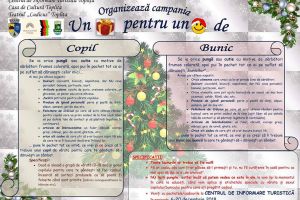 Implica-te! „Un cadou pentru un zâmbet de copil/bunic”