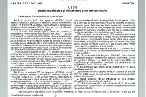 Lege pentru politisti si militari. A promulgata de presedintele Romaniei si publicata in Monitorul Oficial. Despre ce este vorba