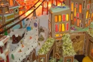 Culmea Arhitecturii la un muzeu din Londra: Un oraş din turtă dulce VIDEO