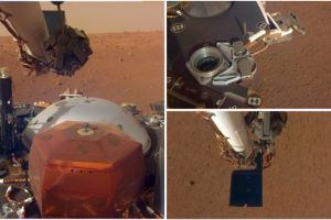 Imagini noi de pe Marte transmise de InSight