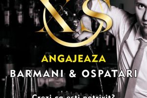 Se caută barmani si ospătari. Vezi aici detalii