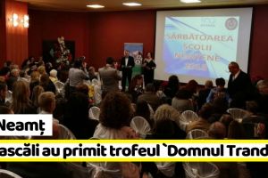 ISJ Neamţ: Ei sunt cei 18 de dascăli care au primit trofeul „Domnul Trandafir” (2018)