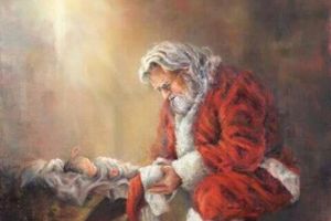 Pruncul Iisus şi Moş Crăciun, CENZURAȚI pe Facebook pentru VIOLENȚĂ