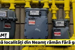 Neamţ: Două localităţi din Neamţ rămân luni, 10 decembrie, fără gaz