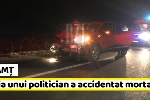 Neamţ: Soţia unui politician din Neamţ a omorât cu maşina un tânăr (FOTO)