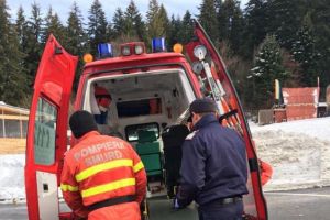 A început sezonul de schi. La scurt timp a avut loc prima accidentare
