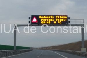 Politia avertizeaza: Polei pe Autostrada Bucuresti-Constanta. Ce recomanda soferilor