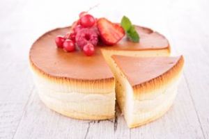 Cheesecake japonez din trei ingrediente