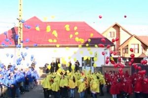 VIDEO: Ziua Naţională a României, sărbătorită la Ungheni