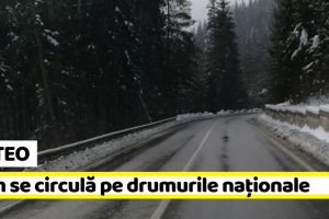 Neamţ: Cer acoperit şi carosabil umed în Moldova. Cum se circulă pe drumurile naţionale