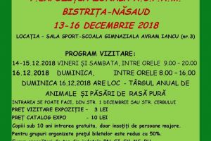 Expoziţie de iepuri, porumbei şi găini de rasă, la Bistriţa în 13-16 decembrie