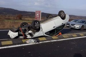 Accidentul de pe DN1 cu maşina de poliţie. S-au stabilit cauzele producerii acestuia