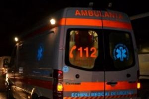 Şofer aproape de comă alcoolică, coliziune cu un cap de pod