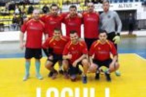 Poliţia Oţelu Roşu, campioană… la fotbal în sală