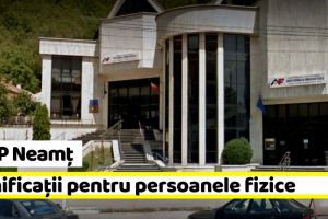 AJFP Neamţ: Bonificaţii pentru ei care plătesc până pe 15 decembrie