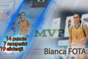 Bianca Fota, MVP: Phoenix Știinta Constanta, o noua victorie, cu CSM Alexandria