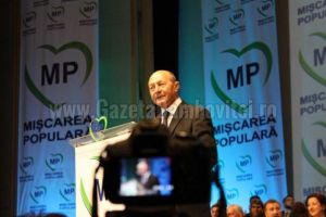 Băsescu, vehicul electoral pentru PMP! 9,3% dintre români care vin la vot, l-ar alege europarlamentar