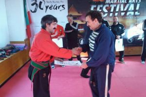 Florin Iordanoaia, titlu de mare maestru: Constanteni, alesi in functii de conducere ale Federatiei Mondiale de Kung-Fu Traditional (galerie foto)