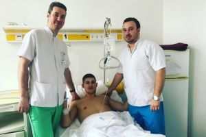 Handbalistul Nikola Crnoglavac, de la HC Dobrogea Sud Constanta, a suferit o interventie chirurgicala