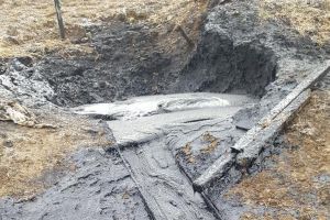 Poluare cu petrol la Măgireşti