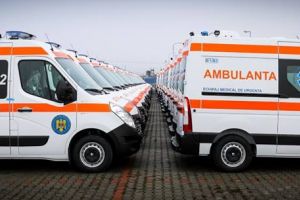 Zeci de autospeciale au fost livrate către serviciile de ambulanţă din regiunea Centru, inclusiv în Harghita
