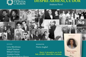 Five o'clock armenesc: Volumul Despre armeni, cu dor“ al jurnalistei Andreea Pavel, lansat la Constanta   