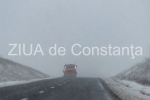Atentionare Infotrafic. Pe autostrada A10 Aiud – Turda se circula in conditii de iarna. Ce le recomanda politistii soferilor