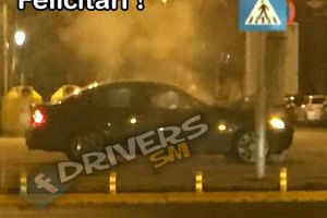 VIDEO. Accident lângă Muzeu. Un tânăr teribilist a intrat cu BMW-ul în stâlp