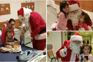 In perioada sarbatorilor de iarna:  Arimex Comexim 2000 SRL si Mos Craciun au pregatit zeci de surprize pentru pacienti (galerie foto)