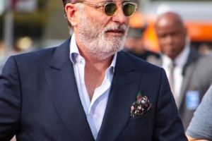 Actorul American Andy  Garcia, în rolul lui Brâncuşi