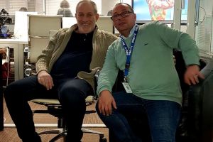 Cum arată Busu după drama prin care a trecut. Imagine din studiourile Pro TV, publicată în urmă cu puţin timp