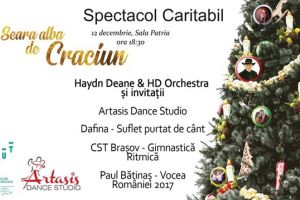 „Seara Albă de Crăciun”, spectacol caritabil, la Sala Patria