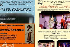Teatrul pentru Copii si Tineret Calutul de Mare ii invita in aceasta saptamana pe cei mici la trei spectacole consacrate.